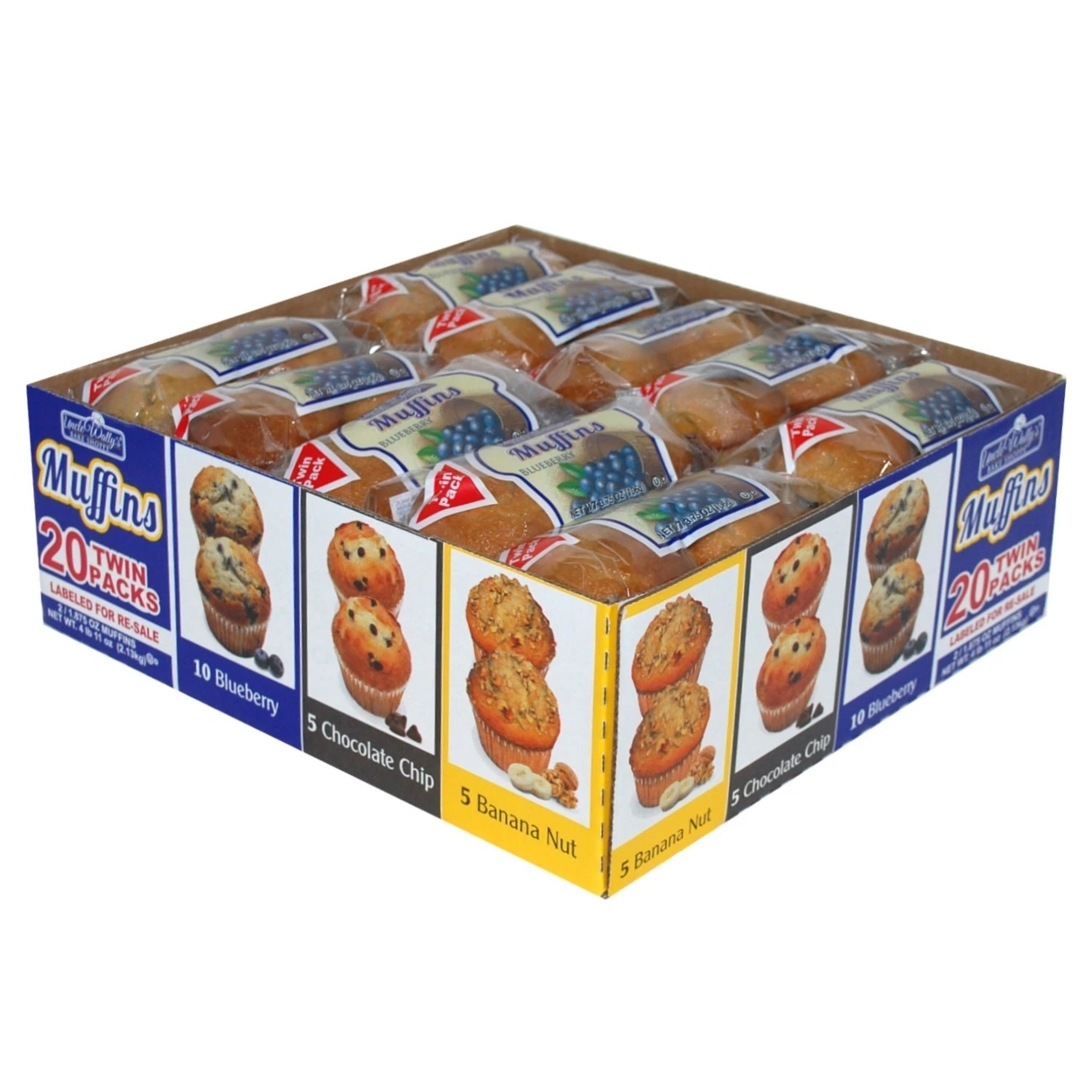 Uncle Wallys Uncle Wallys Variety Twin Pack Muffins 20 Count