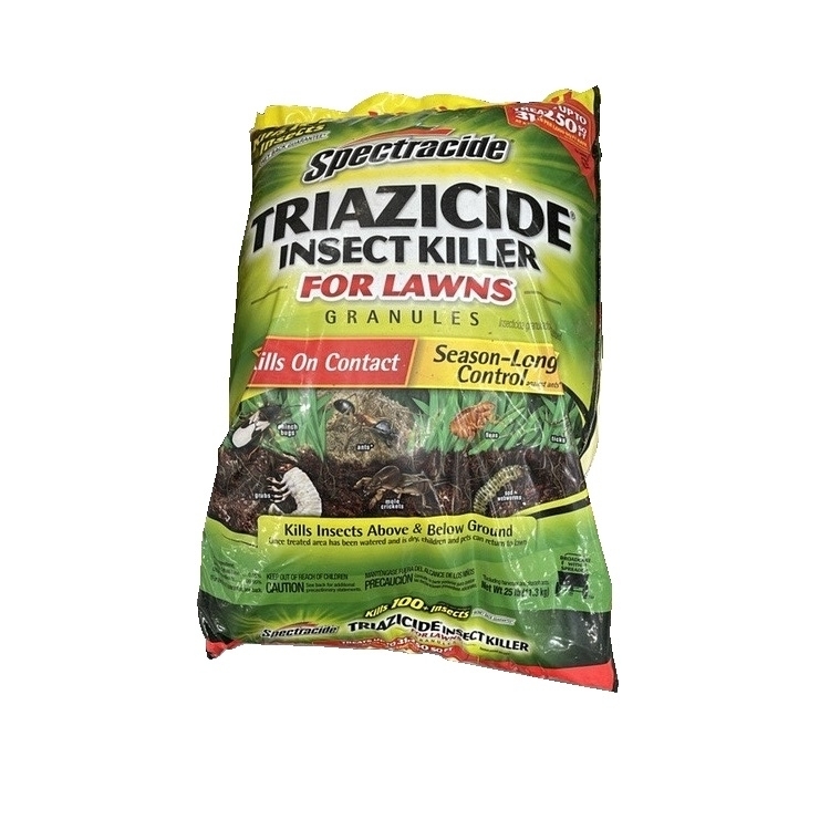 Spectracide Triazicide Insect Killer For Lawns Granules, 25 Pounds