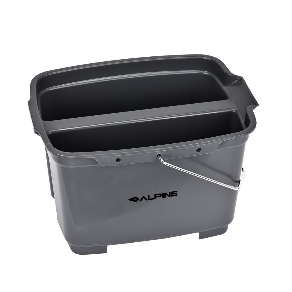 alpine-industries-divided-plastic-cleaning-bucket-2-pack