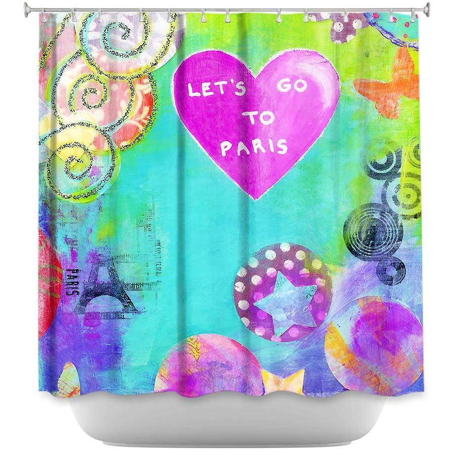 Shower Curtain - Dianoche Designs - Let