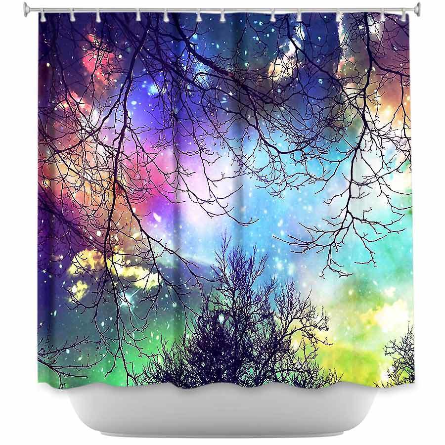 Shower Curtain - Dianoche Designs - Look To The Stars