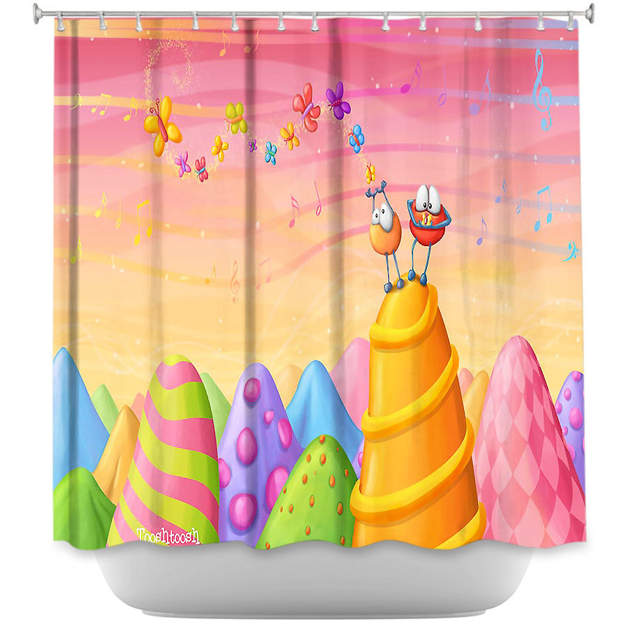 Shower Curtain - Dianoche Designs - Joy