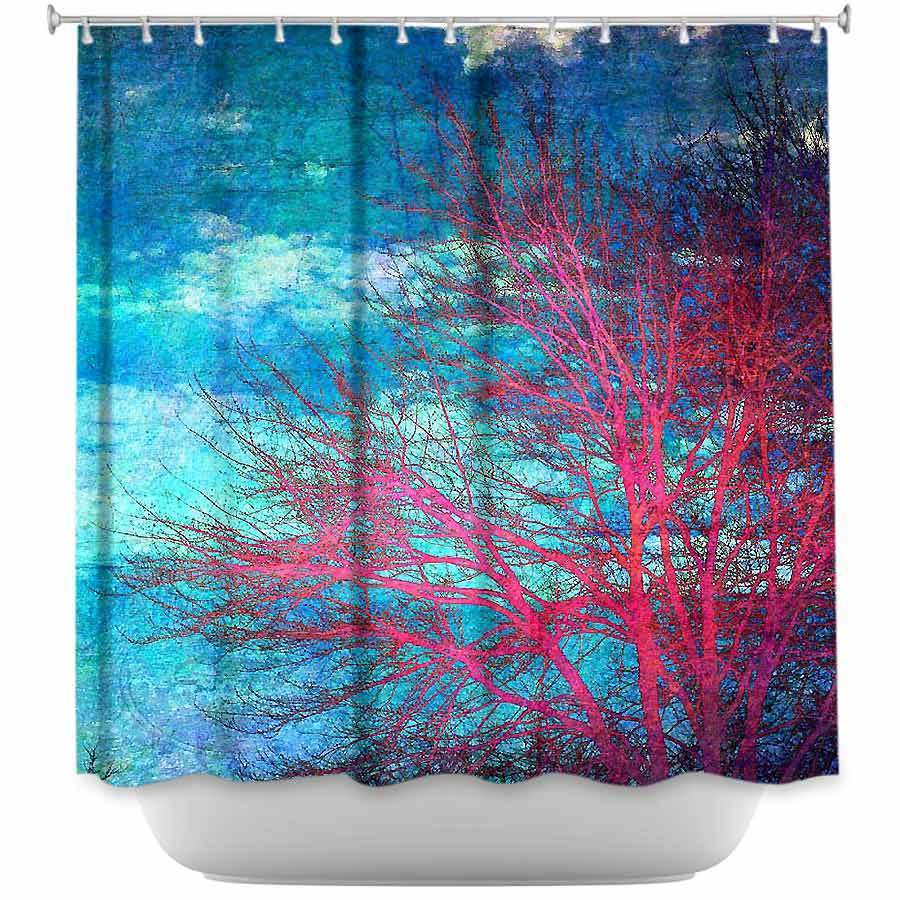 Shower Curtain - Dianoche Designs - Abstract Tree Ii