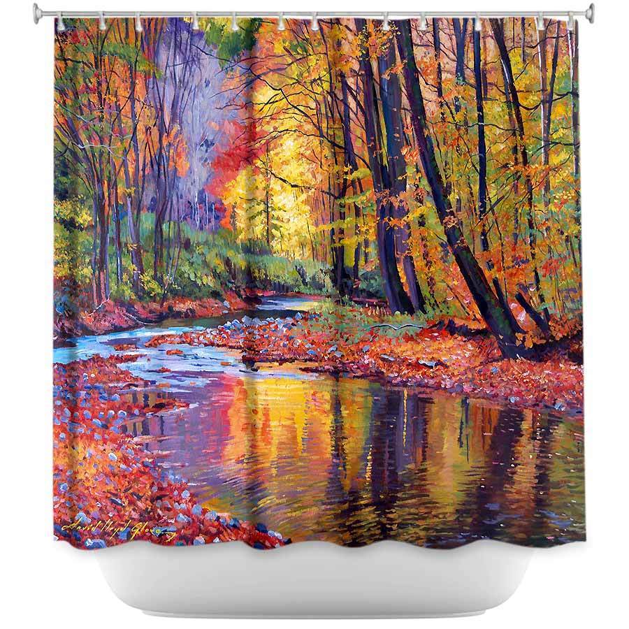 Shower Curtain - Dianoche Designs - Autumn Prelude