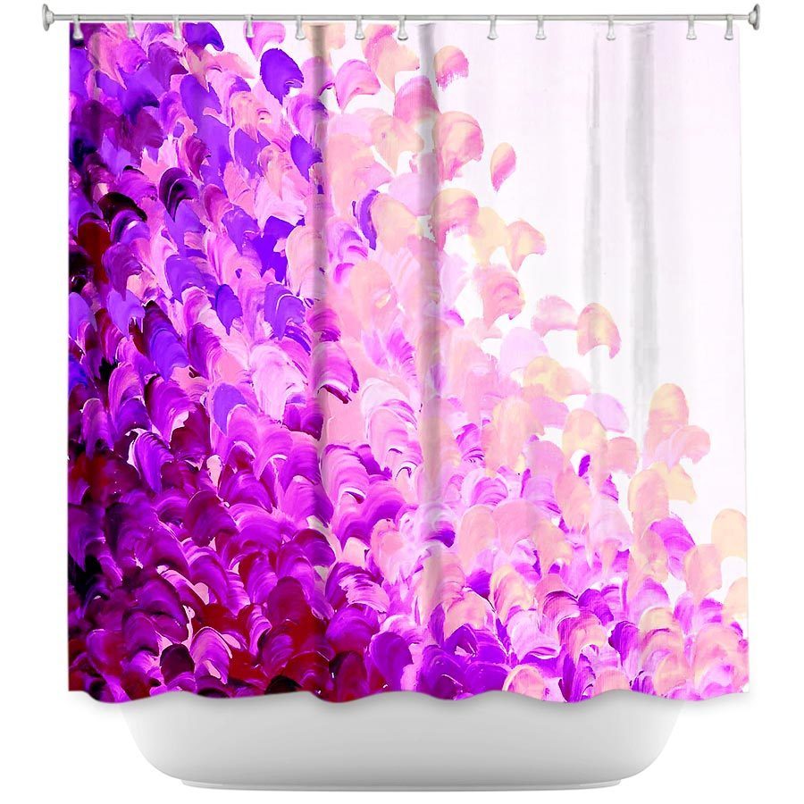 Shower Curtain - Dianoche Designs - Creation In Color Lavender