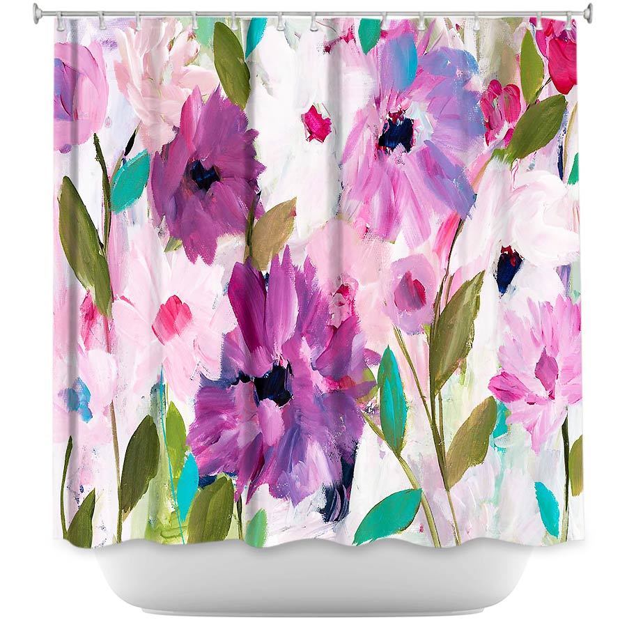 Shower Curtain - Dianoche Designs By Carrie Schmitt - Blossoming