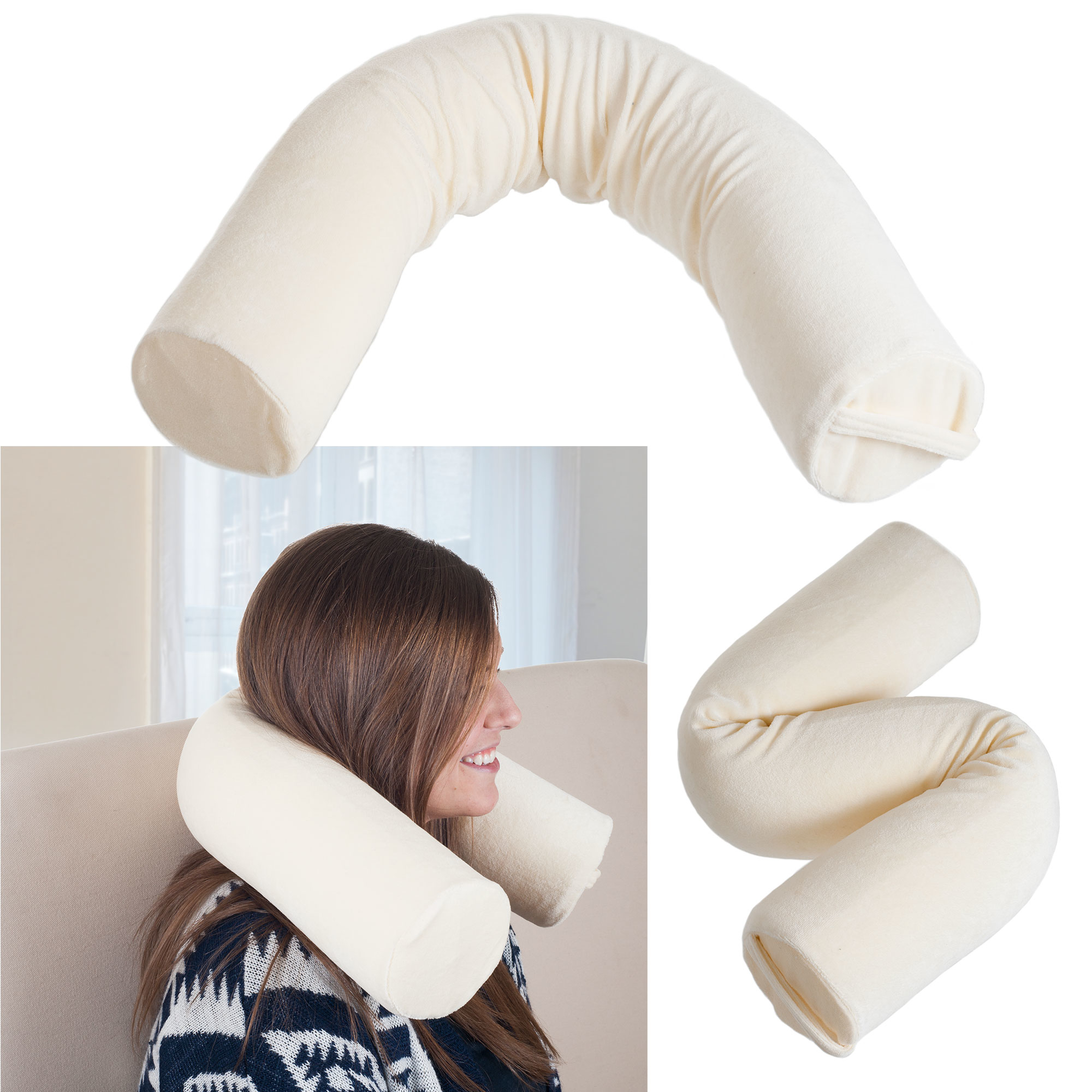 Remedy Memory Foam Customizable Twist Pillow