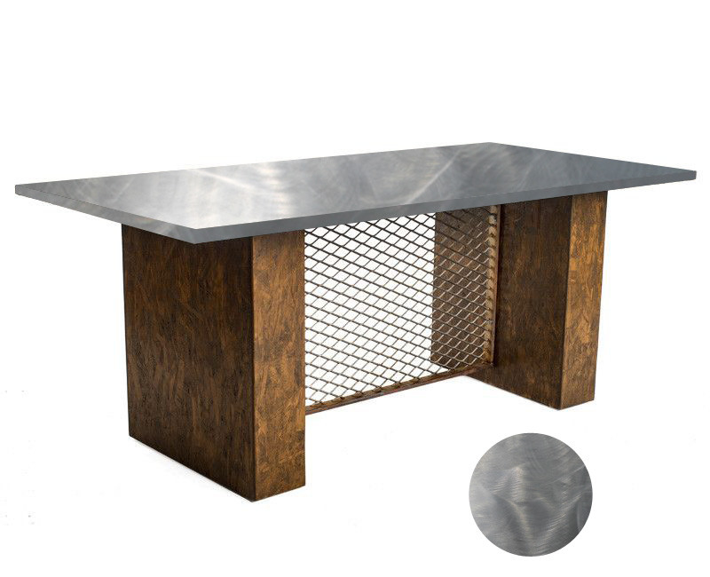 Urban Conference Table (color Options) - Vintage Brown, Ebony