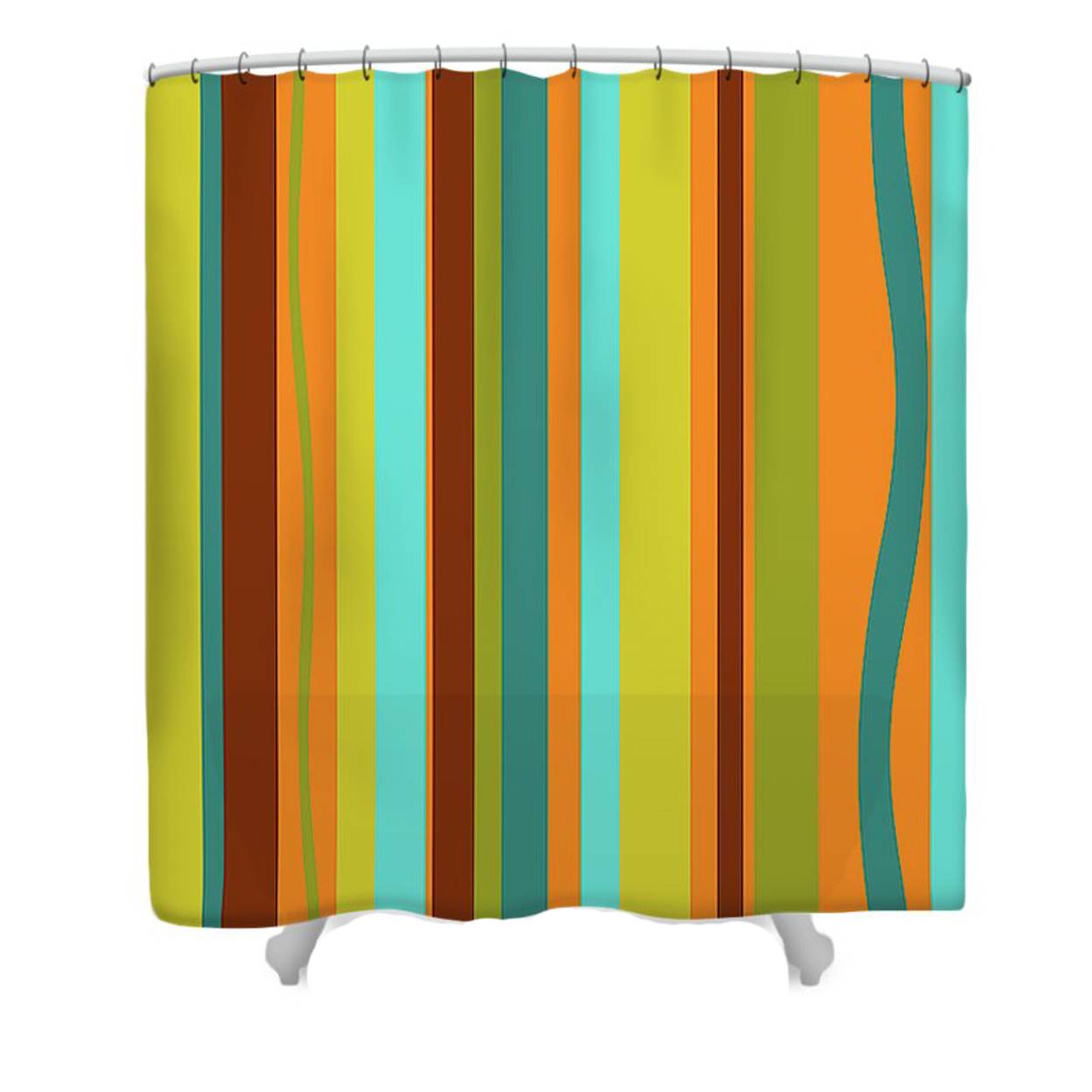 Shower Curtain - Crash Pad Designs Asher