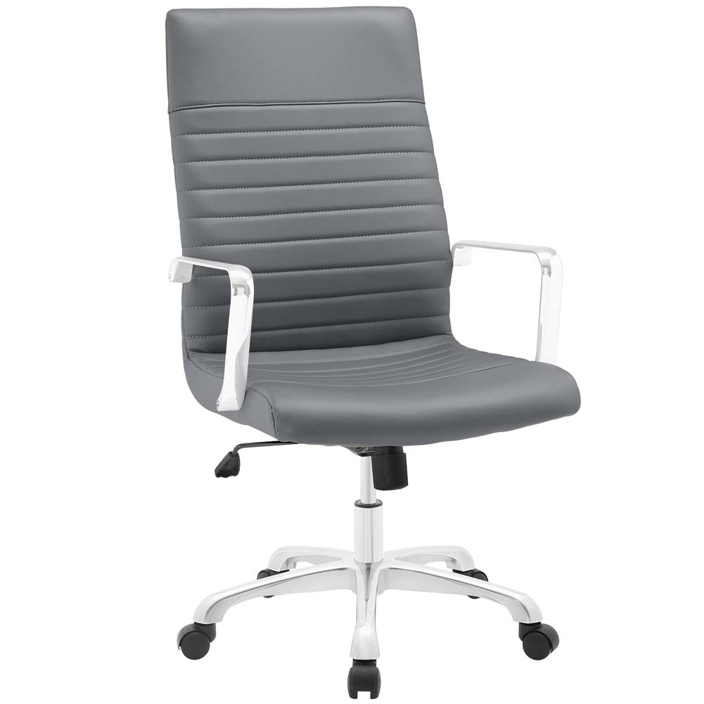 Gray Finesse Highback Office Chair