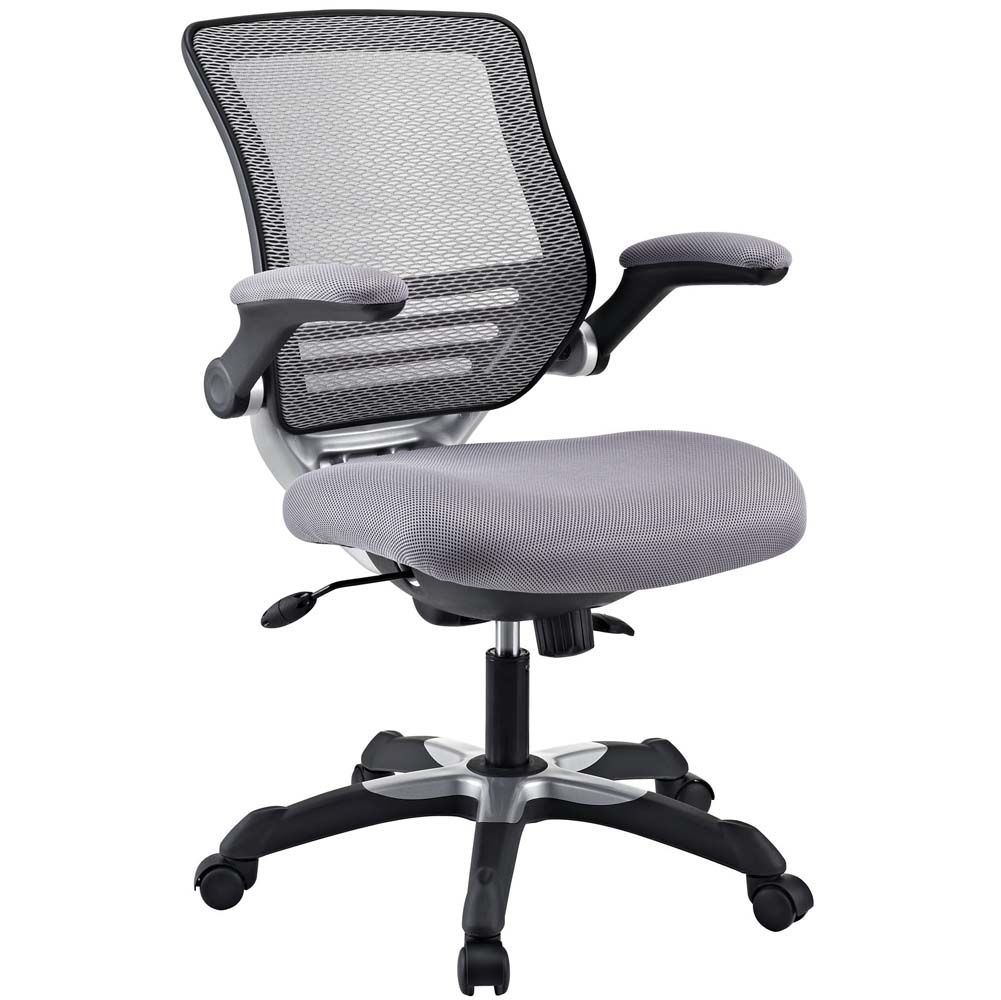Gray Edge Mesh Office Chair