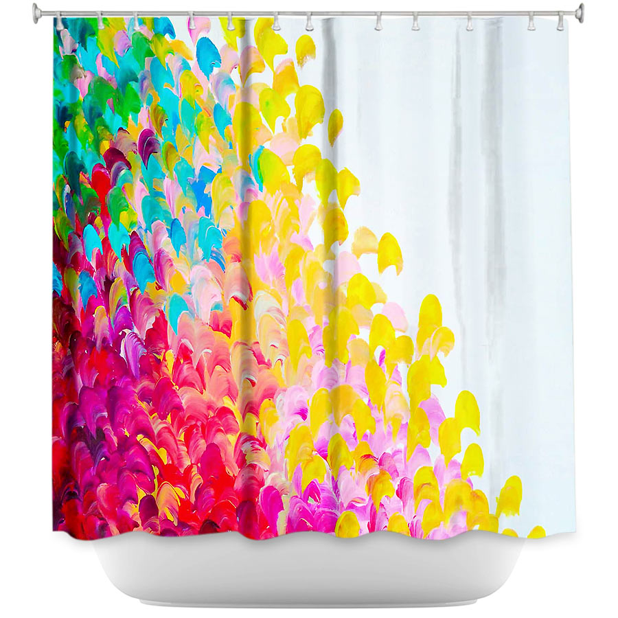 Artistic Shower Curtains By Dianoche Designs Creation In Color I