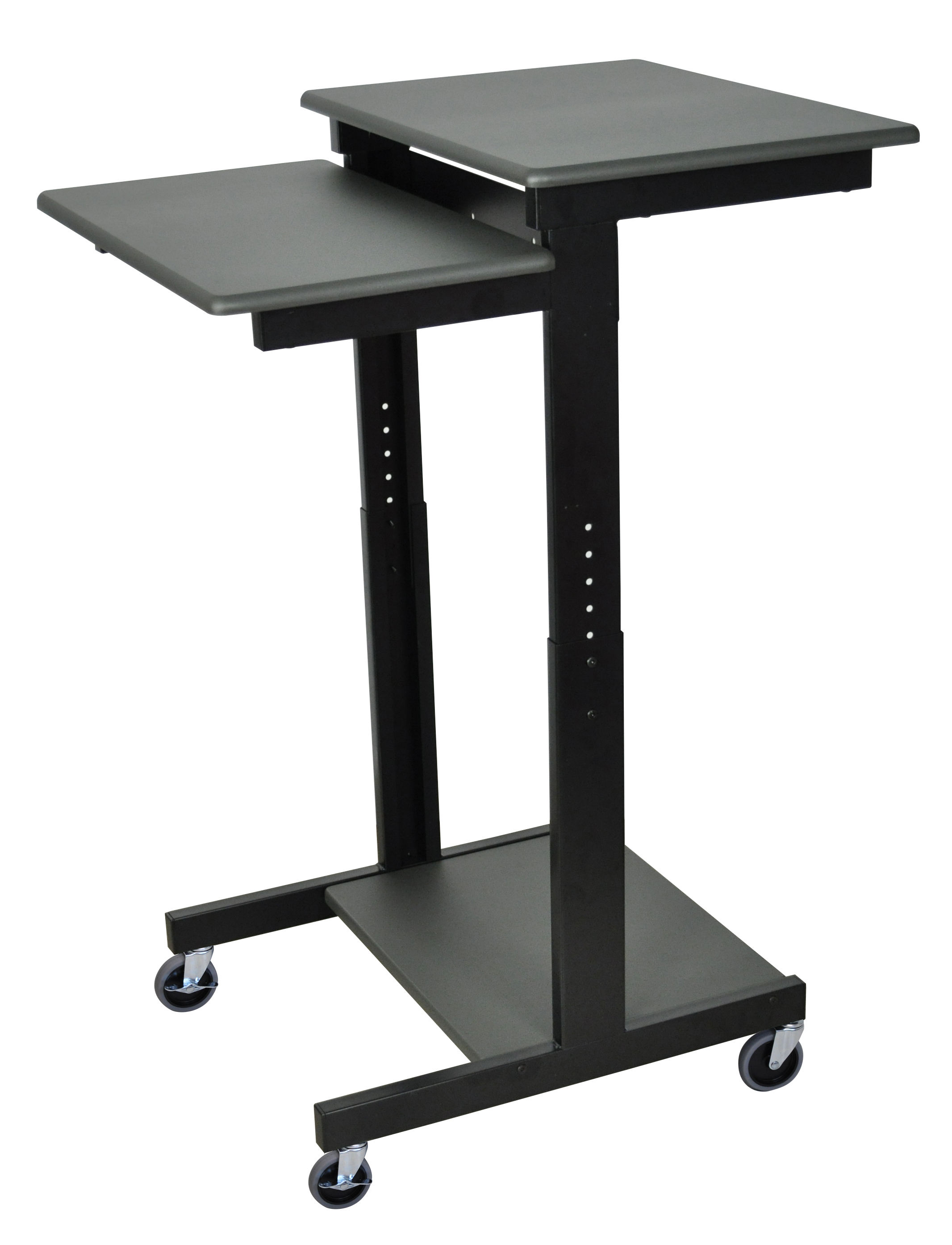 Offex Of-ps3945- Height Adjustable Presentation Workstation - Black