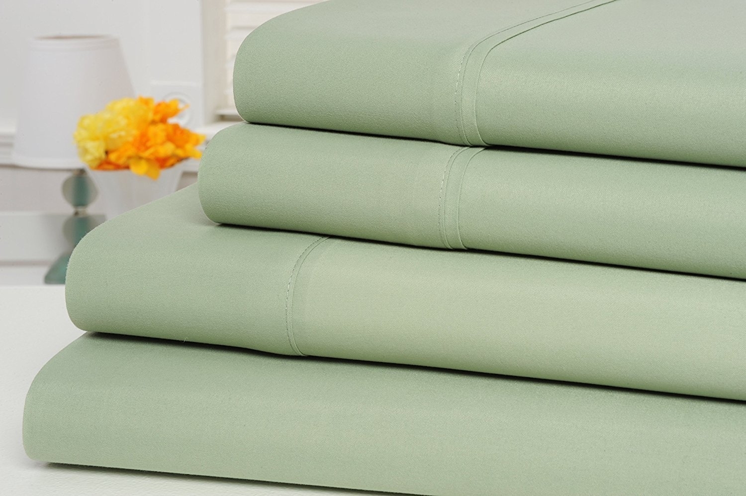 ! ! ! ! Cyber Week Sale ! ! ! ! ! ! ! ! Bogo ! ! ! ! Sleep peacefully in the high end luxurious feel of Bamboo Bed sheets. These sheets are durable and soft, sure to last. They fit perfectly on your mattress and come in 6 colors to accent your bedroom decor. These 1800 series bamboo comfort sheets are cozy, extremely soft and silky which ensures you get peaceful sleep during the night. These bamboo sheets are made of an organic bamboo fiber blend with microfiber, offering unparalleled hypoallergenic. Order your Bamboo sheets today to get in on the latest bedding trend