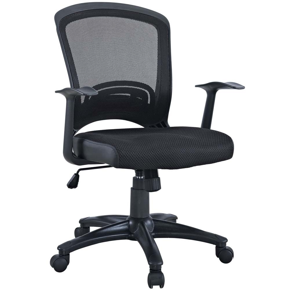 Black Pulse Mesh Office Chair