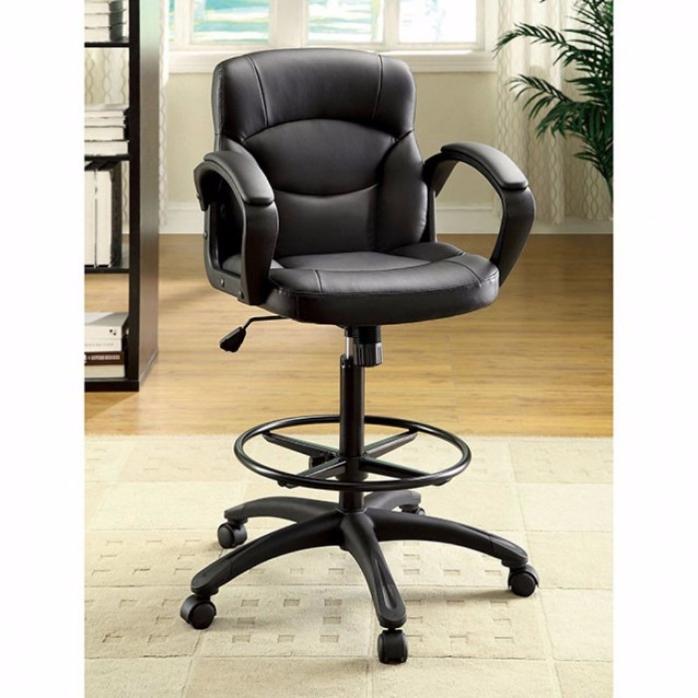 Belleville Contemporary Belleville Office Chair, Black