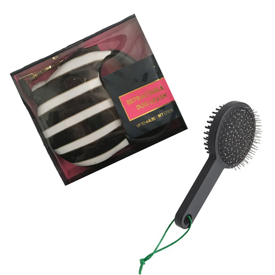 retractable dog brush