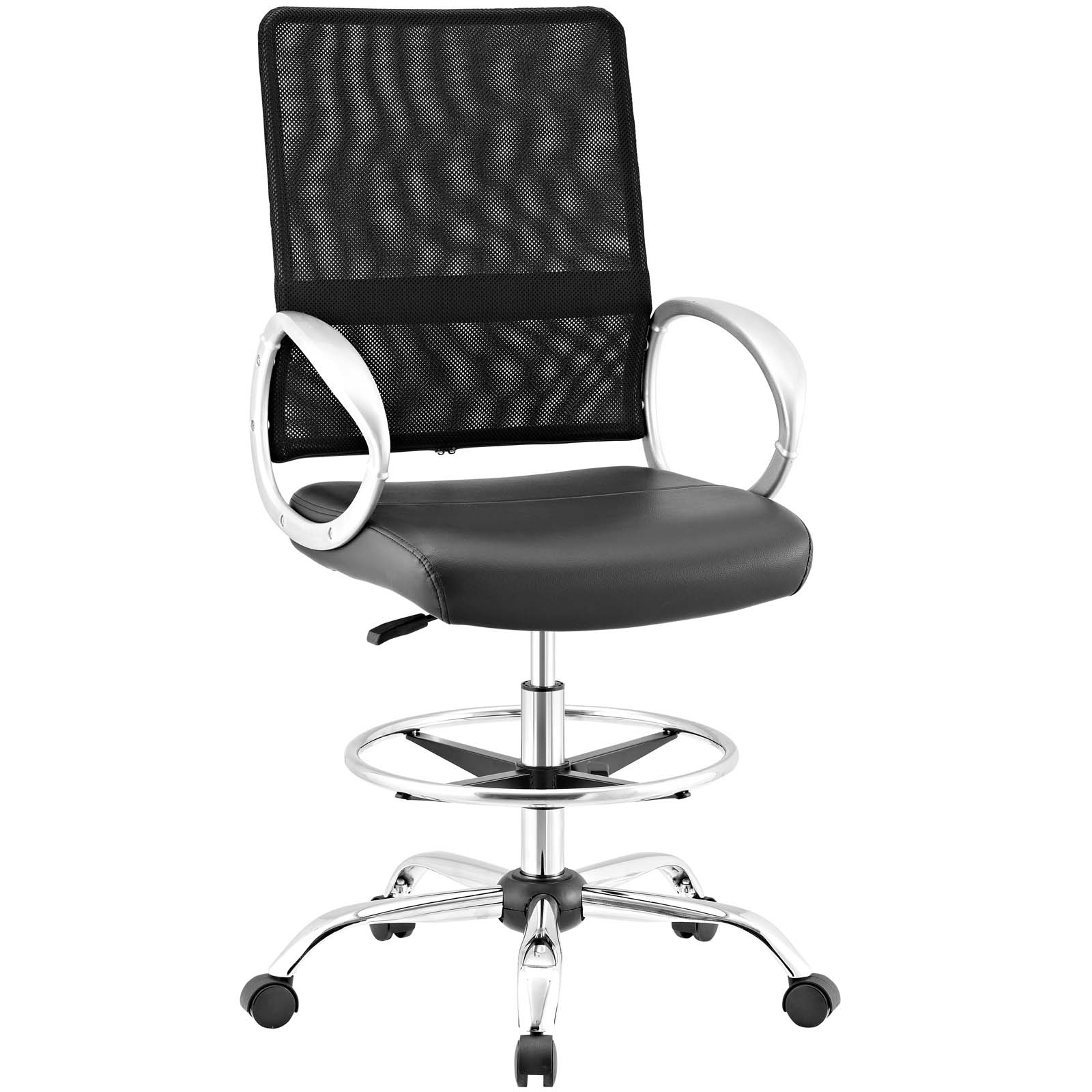 Command Mesh And Vinyl Drafting Chair