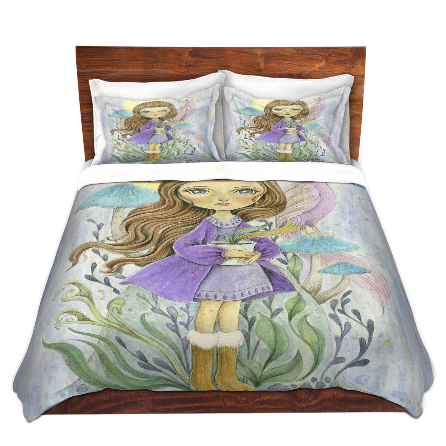 Dianoche Microfiber Duvet Covers By Amalia K. - Gift Of Gold