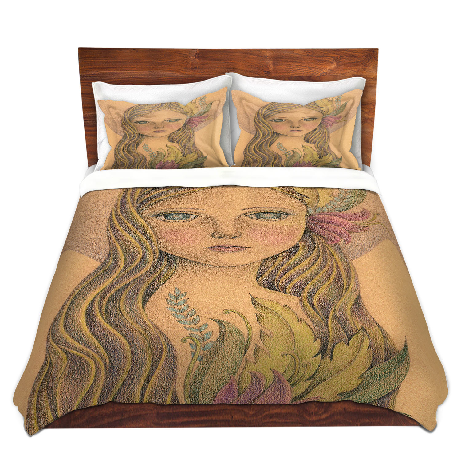 Dianoche Microfiber Duvet Covers By Amalia K. - The Gold In Her Hair