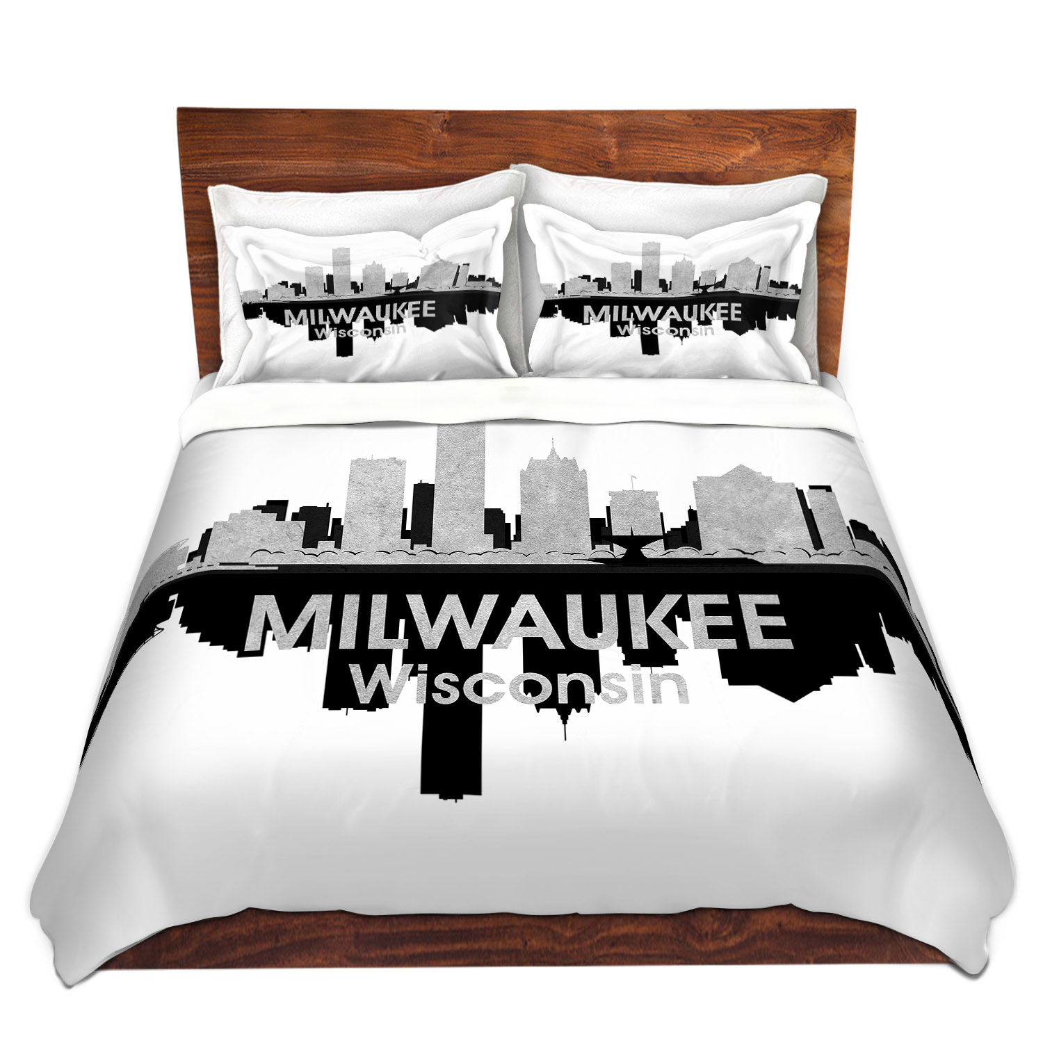 Dianoche Microfiber Duvet Covers By Angelina Vick - City Iv Milwaukee Wisconsin
