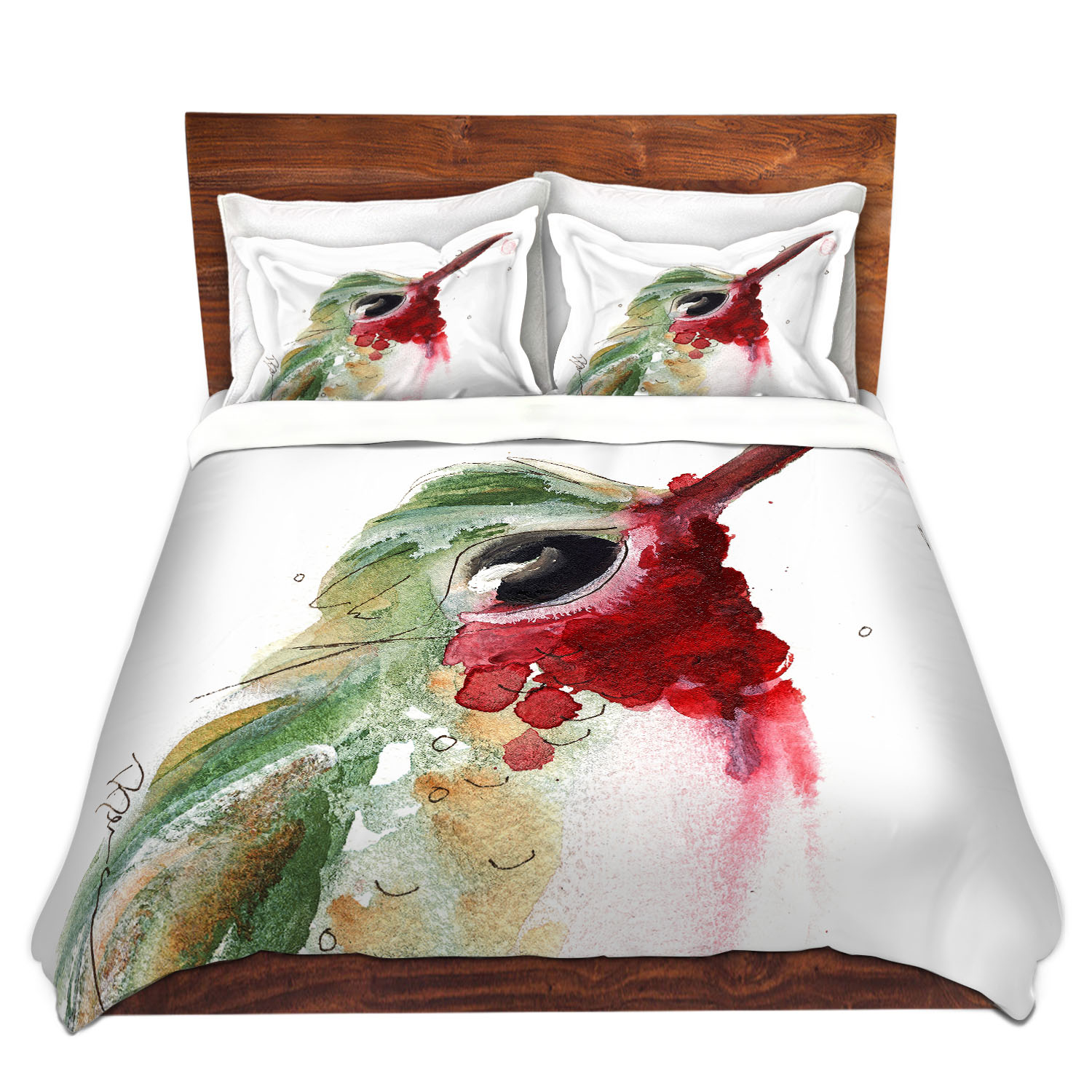 Dianoche Microfiber Duvet Covers By Dawn Derman - Broadtail Hummer