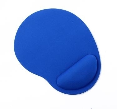 New Wrist Protect Optical Trackball PC Thicken Mouse Pad Support Wrist Comfort Mouse Pad Mat Mice for Game 2 Colors - blue
