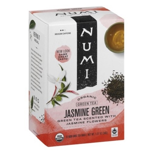 Numi Organic Tea Jasmine Green Tea Bags