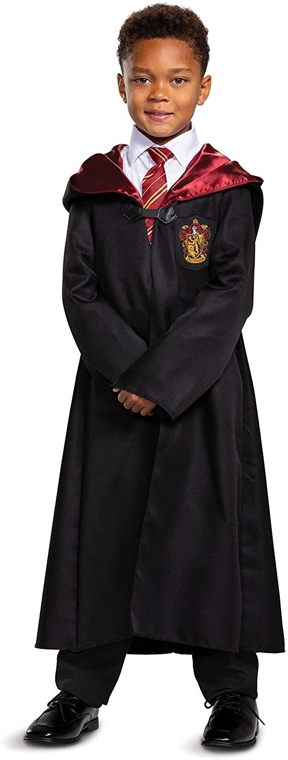 Opensky For Harry Potter Gryffindor Robe Classic Kids Size L 10 12 Costume Accessory Fandom Shop - hp gryffindor robe roblox
