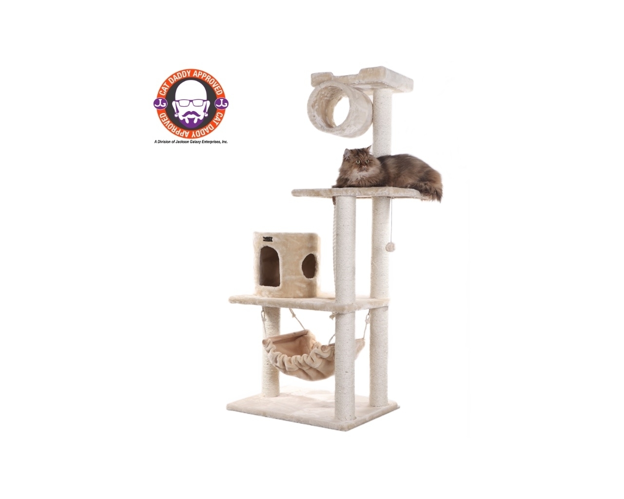 Must Have Armarkat Premium Scots Pine 69-Inch Cat Tree with Five 