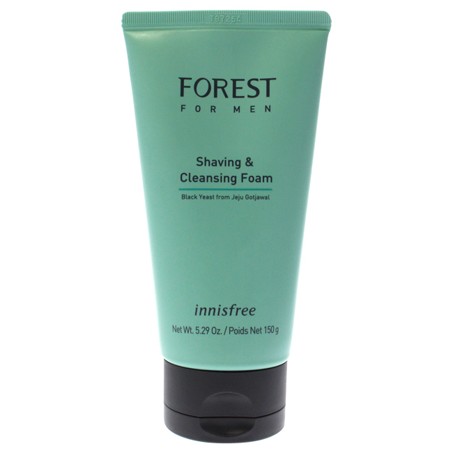Innisfree Forest For Men Shaving and Cleansing Foam with Black Yeast Cleanser 5.29 oz