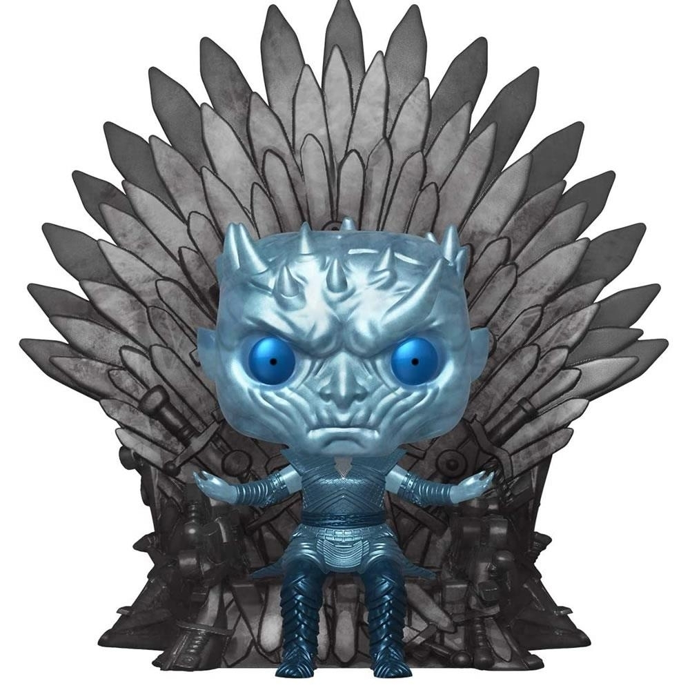 Funko Pop Game of Thrones Night King Metallic on Iron Throne 6" GOT Figure