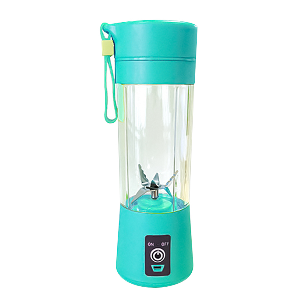 USB Rechargeable Six Blades Mixing Portable Blender with 480ml Travel Bottle 