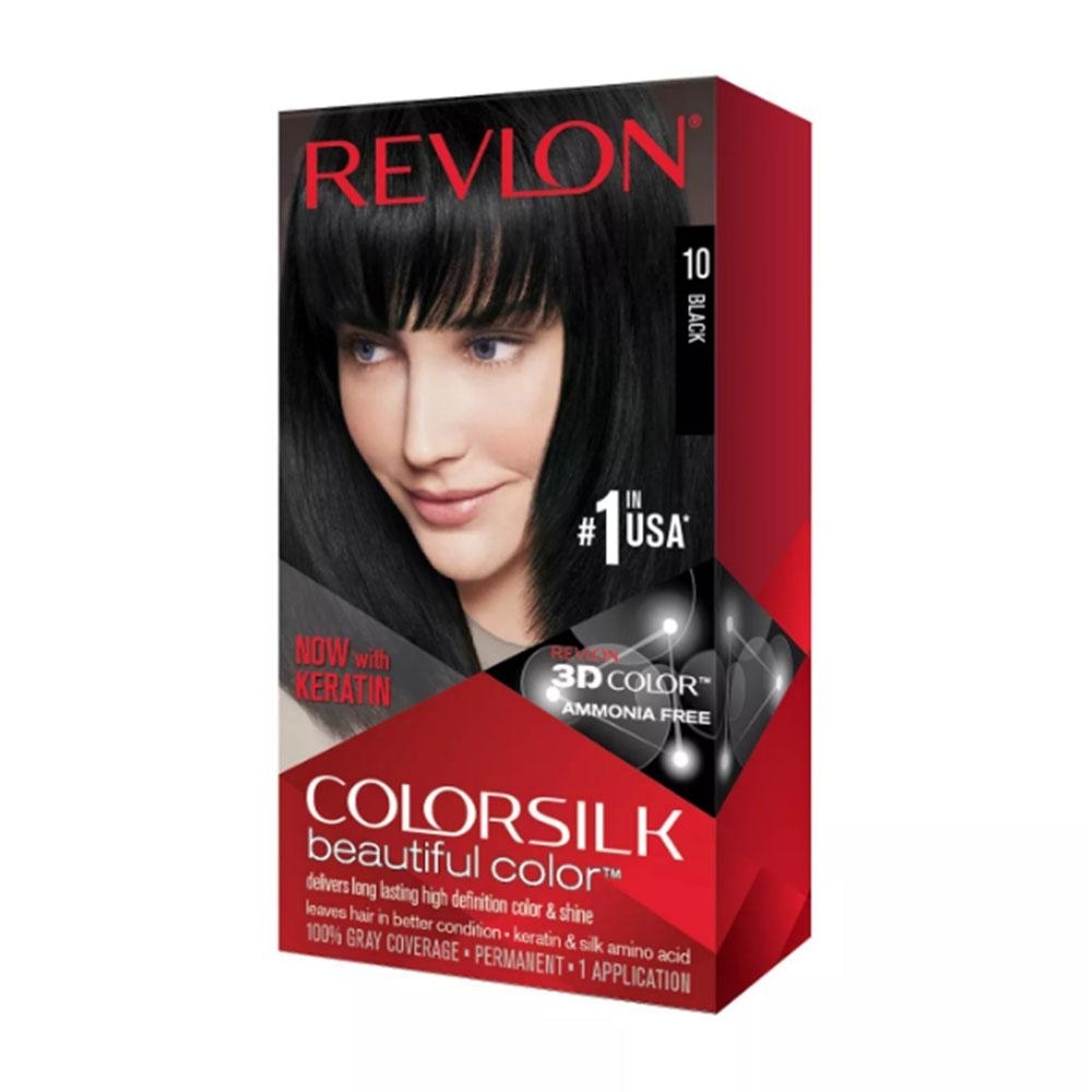 Revlon Colorsilk Beautiful Permanent Hair Color, Black
