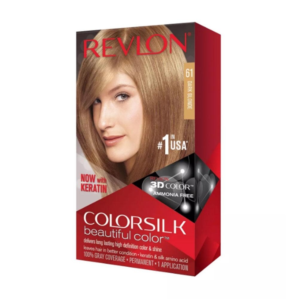 Revlon Colorsilk Beautiful Permanent Hair Color, Dark Blonde