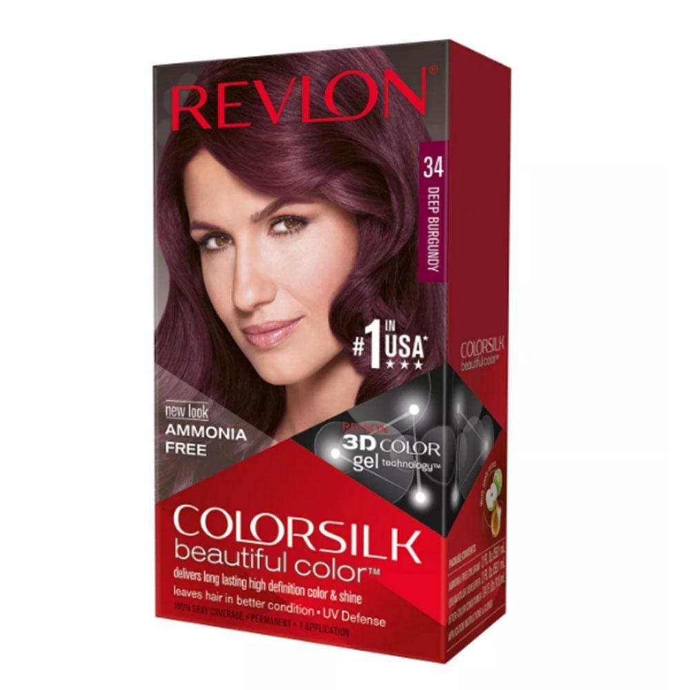 Revlon Colorsilk Beautiful Permanent Hair Color, Deep Burgundy