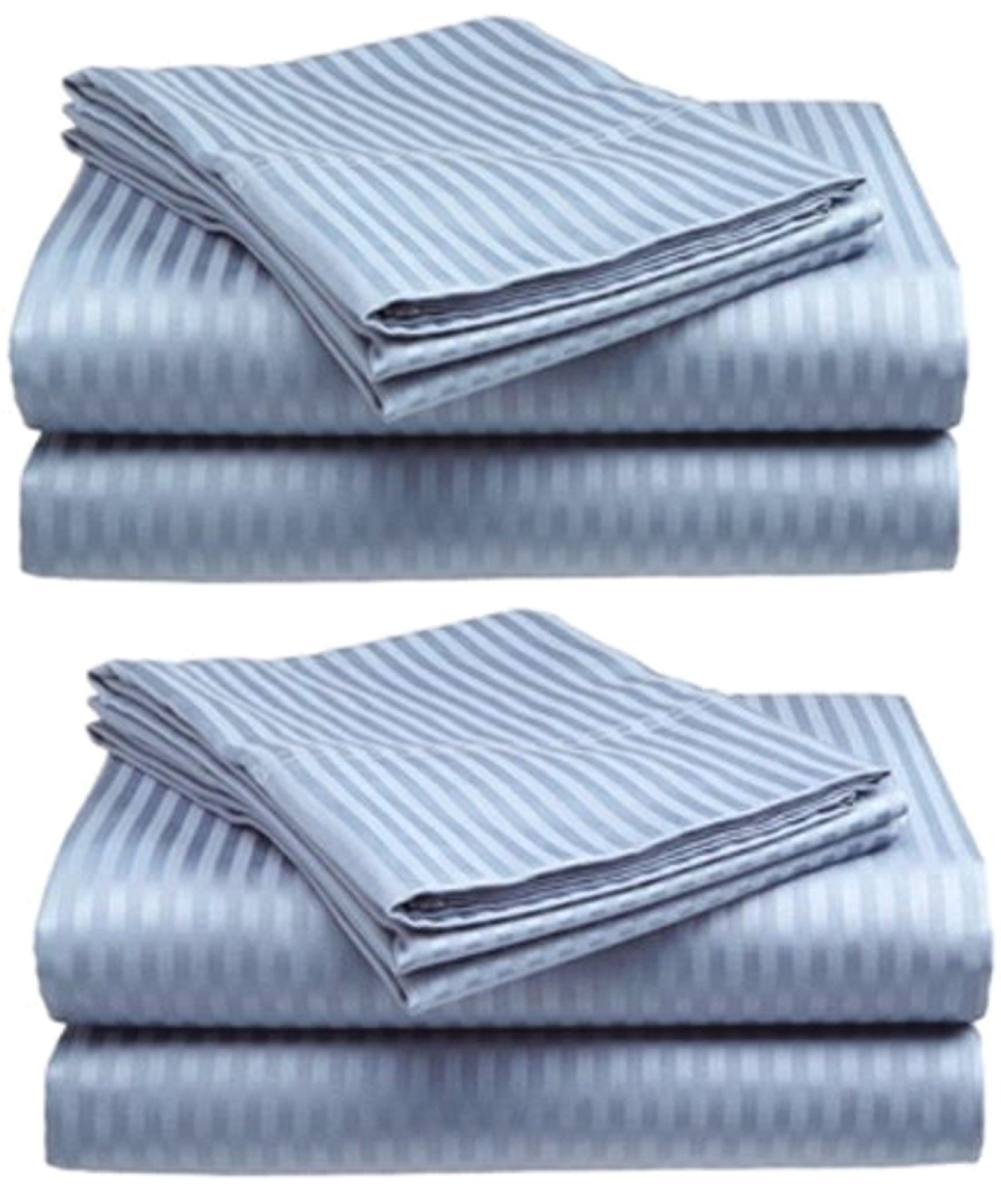 1200 Series 4 Piece Thin and Soft Bed Sheet Set Great for Summer King Set