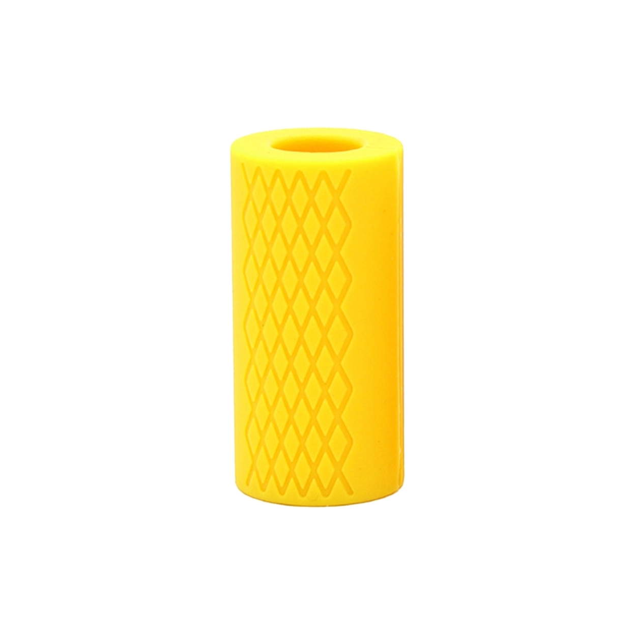 xFitness Thick Grip Bar Standard 2.0 Yellow Convert Bar into 2.15” Fat Bar 